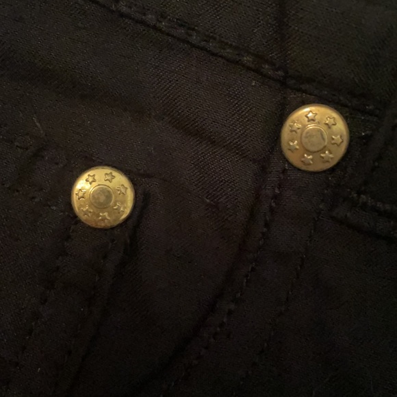 Vintage Christian Dior Boutique Paris Cotton/Silk High Waisted Black Pants - Picture 5 of 13